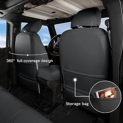 Wrangler JK Seat Covers Custom Fit for Jeep Wrangler (3 Count)