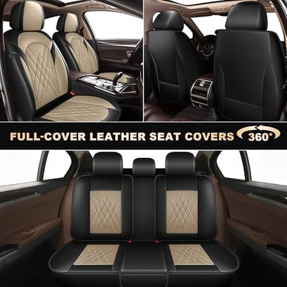 2 Front Car Seat Covers for Honda Accord 2003 (2 Count)