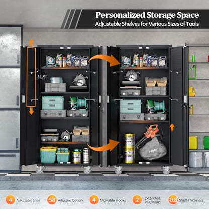 72'' Tall Garage Storage Cabinet