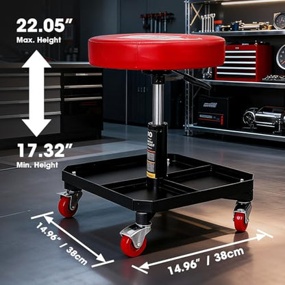 TR6350 Torin Rolling Pneumatic Creeper Garage