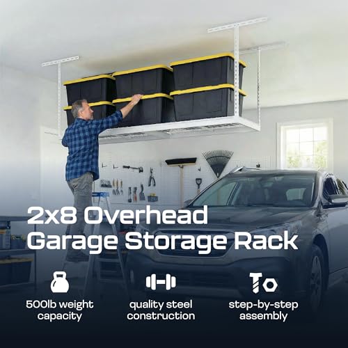 MonsterRax 2x8 Overhead Garage Storage Rack