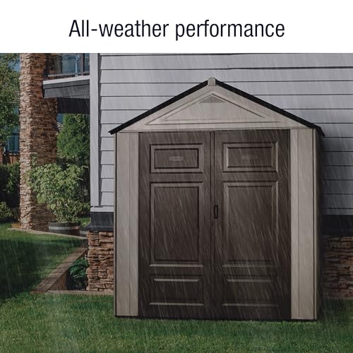 Resin Outdoor Storage Shed With Floor