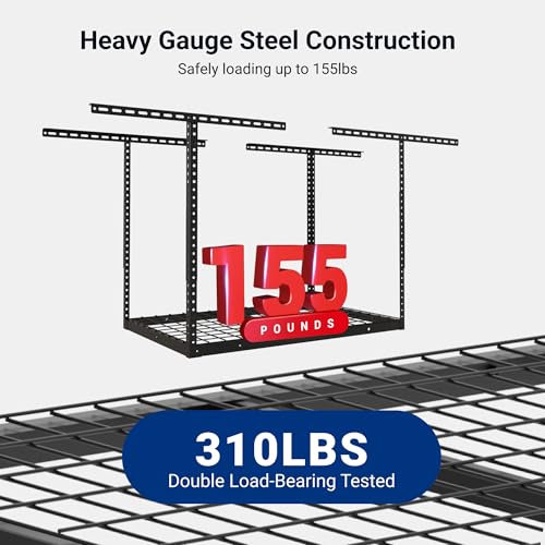 2x3ft Overhead Garage Storage Rack