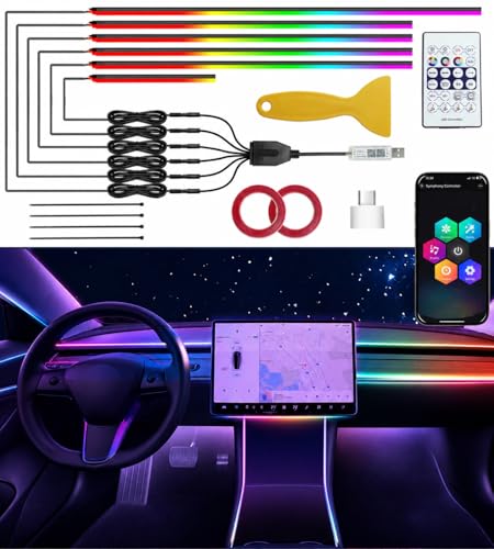 55.12Inch 6in1 Tesla Interior Lights