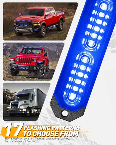 1200T Emergency Strobe Grille Lights (8 Count)
