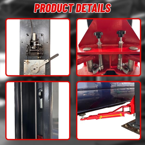 Single Point Lock Release 12000lbs Lifting Capacity 4.0HP 2