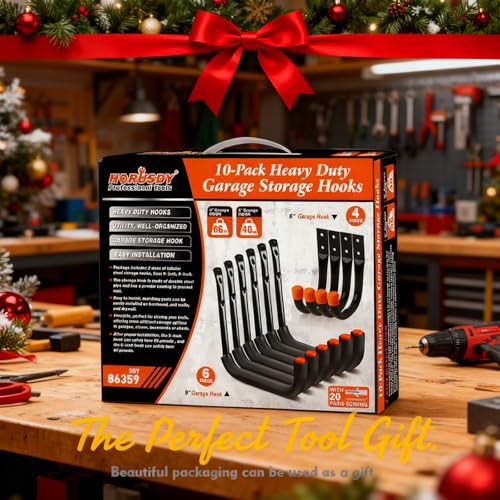 10 Pack Garage Hooks