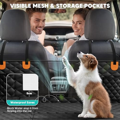 Dog Car Seat Cover for Back Seat