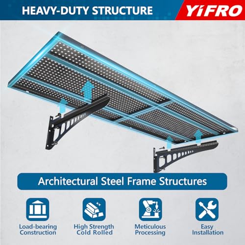 2 Pack 1.5x4ft Heavy Duty Garage Wall Shelving (24 System)