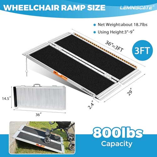 Portable Wheelchair Ramp 3FT