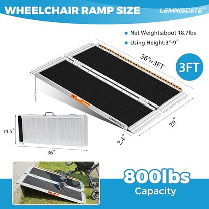 Portable Wheelchair Ramp 3FT