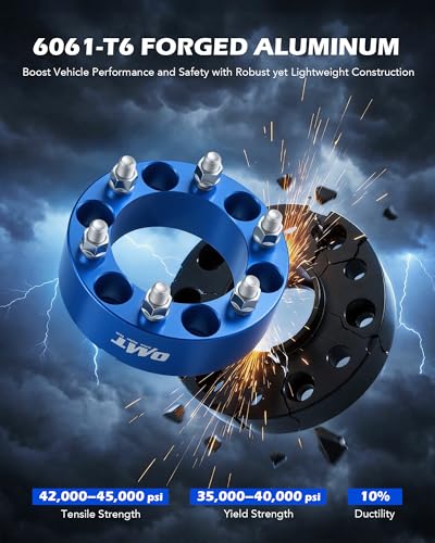 OMT 6x5.5 Wheel Spacers with 108mm Center Hub Bore (4 Count)