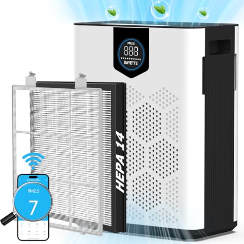 Smart Air Purifier for Home Large Room 3000Ft²