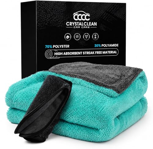 Crystal Clean 1300 GSM Car Drying Towel