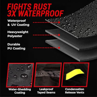 Waterproof Outdoor Motorcycle Cover for Adventure Bikes