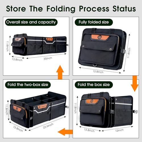 Car Trunk Organizer for SUV
