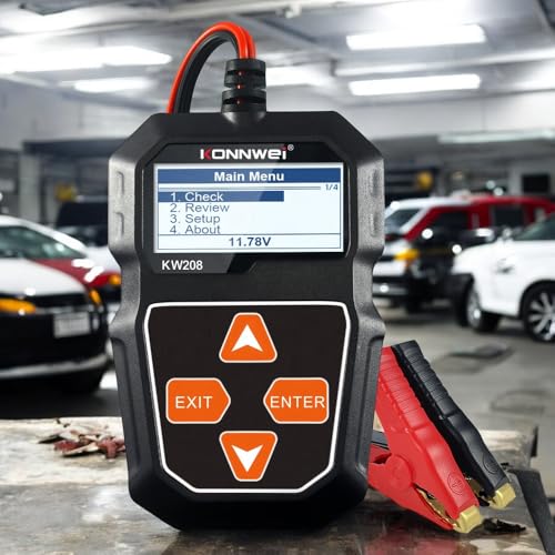 KW208 Car Battery Tester 12V