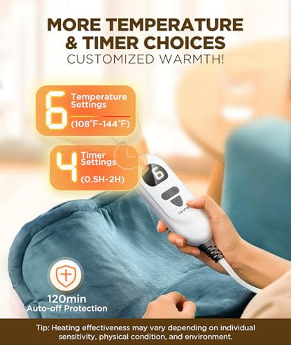 Graphene Infused Heating Pad 3X Deeper Muscle Relief