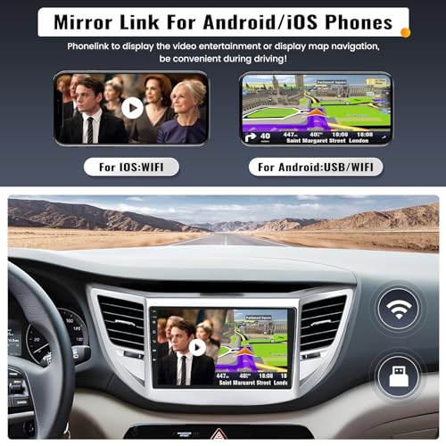 2G+64G 9 Inch Android Car Stereo for Hyundai Tucson 2015