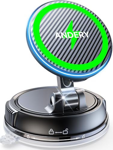 Only for iPhone Magsafe Car Mount Charger [15W Fast Wireless Charge