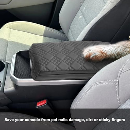 for 2026 GMC Terrain Armrest Cover Add Soft Cotton Cushion