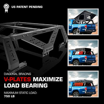 Plate Style Overland Bed Rack for Full