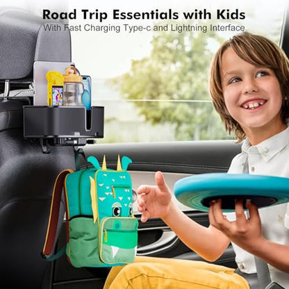 Car Headrest Cup Holder for Back Seat Organizer for Type