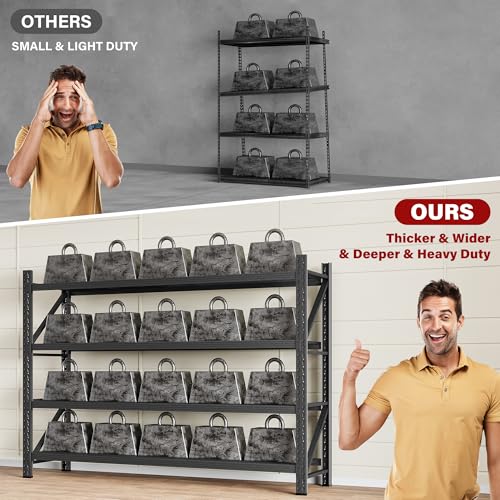 48" Wide Heavy Duty Garage Shelving Units