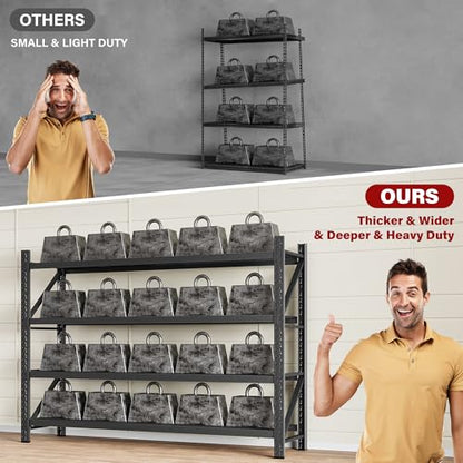 48" Wide Heavy Duty Garage Shelving Units