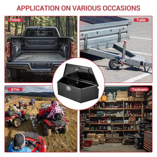 33 Inch Aluminum Trailer Tongue Tool Box