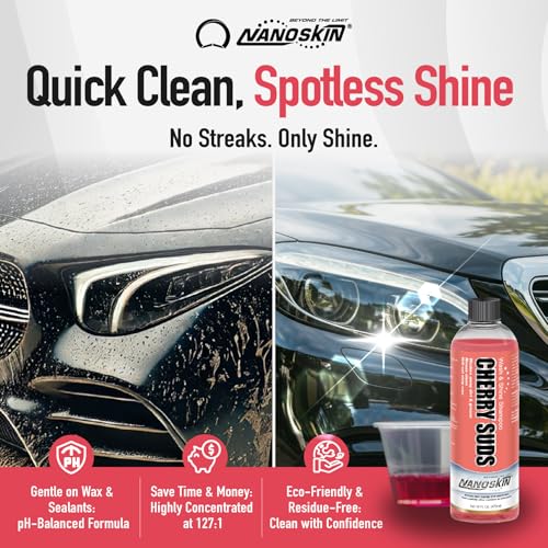 CHERRY SUDS Car Wash Shampoo for Foaming (128 Fl Oz)