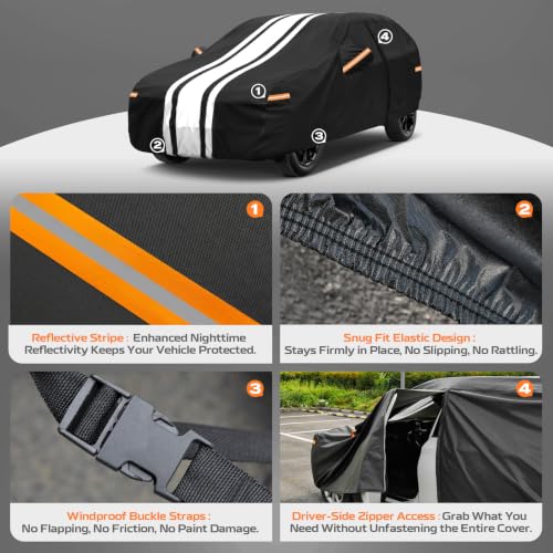 Heavy Duty Car Cover Custom Fit for Kia Forte