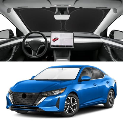 Custom Fit Windshield Sun Shade for Nissan Sentra 2020