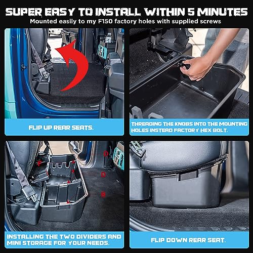 Underseat Storage Compatible with Ford F150