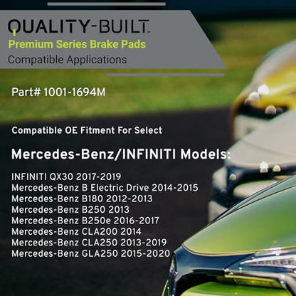 Front Semi Metallic Brake Pads