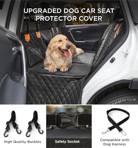 Dog Car Seat Cover for Back Seat