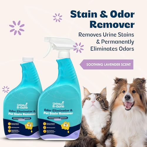 Urine B Gone Enzyme Cleaner for Human & Pet Urine (64 Fl Oz)