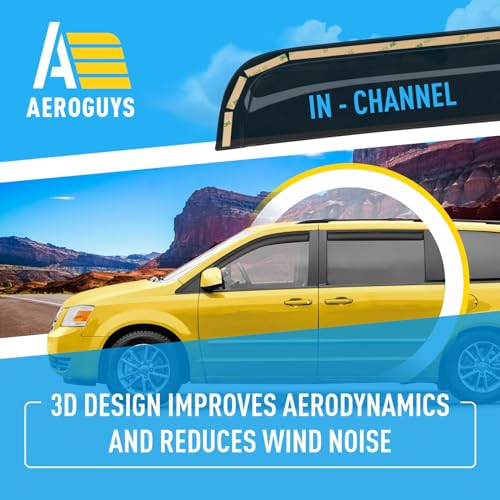Extra Durable Window Deflectors in (4 Count)