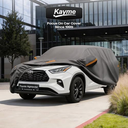 Waterproof Heavy Duty Car Cover for Toyota Highlander 2014