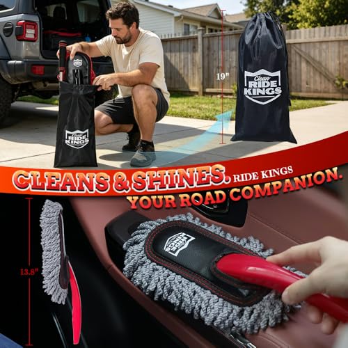 Exterior Car Duster & Brush Kit