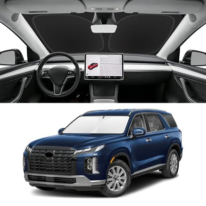 Custom Fit Windshield Sun Shade for Hyundai Palisade 2020