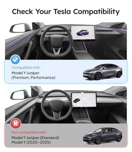 for Tesla Model Y Juniper Rear Center Console Organizer