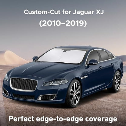Windshield Sunshade Compatible for Jaguar XJ 2010