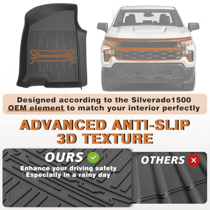 Floor Mats for 2019+ Silverado