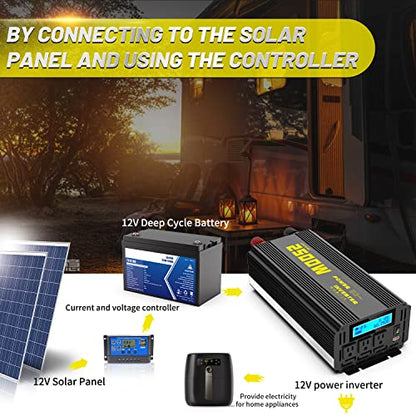 2500 Watt Modified Sine Wave Power Inverter