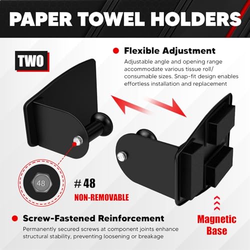 4 Piece Magnetic Toolbox Shelf