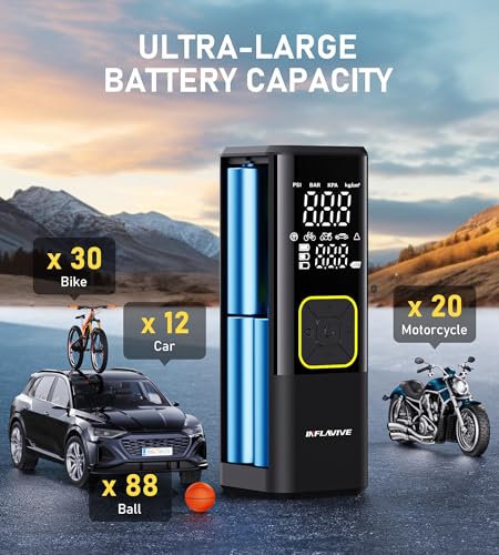 Tire Inflator Portable Air Compressor