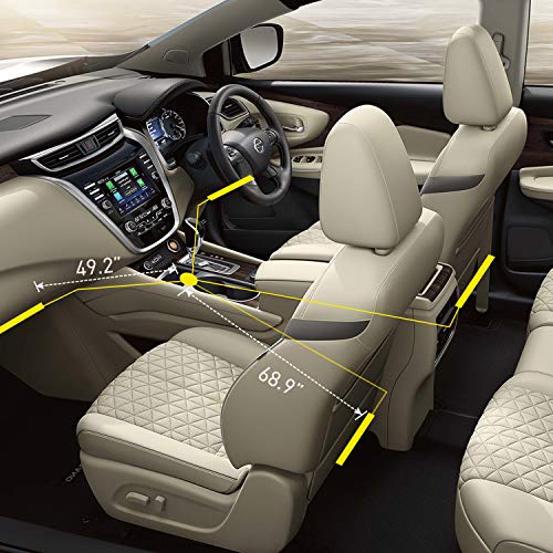4PCS Car USB Interior Lights RGB Remote Control