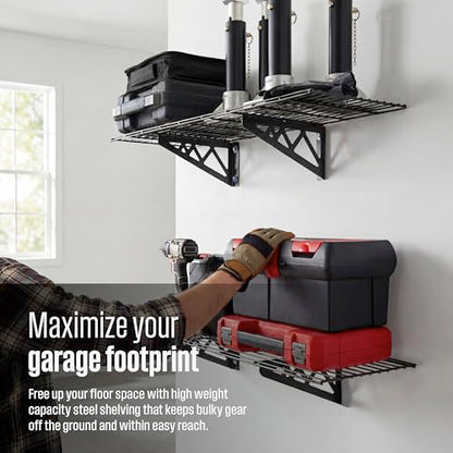 Steel Garage Wall Shelves 2 (2 Count)