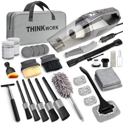 Car Cleaning Kit with High Power Vacuum